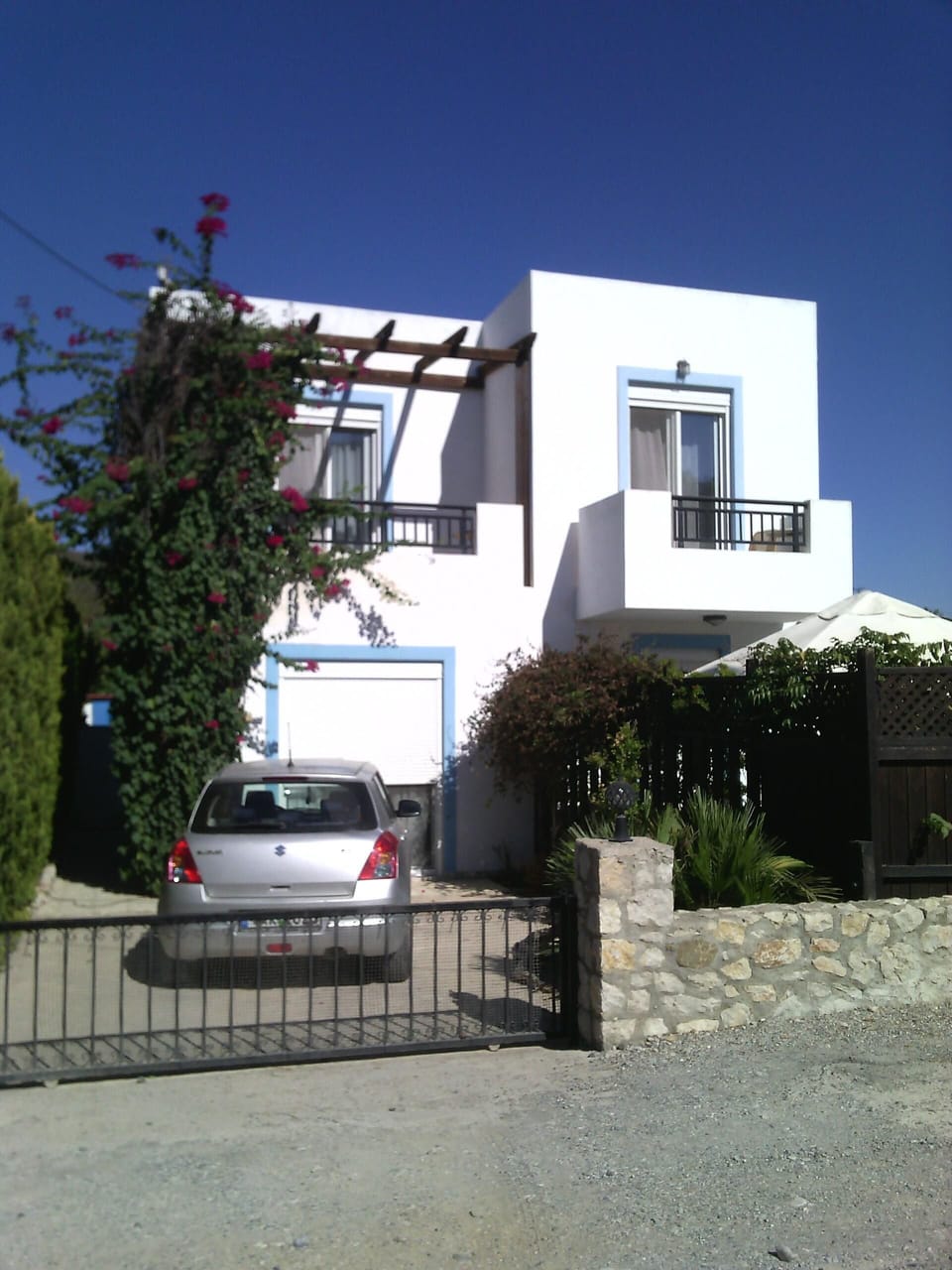 Villa front elevation