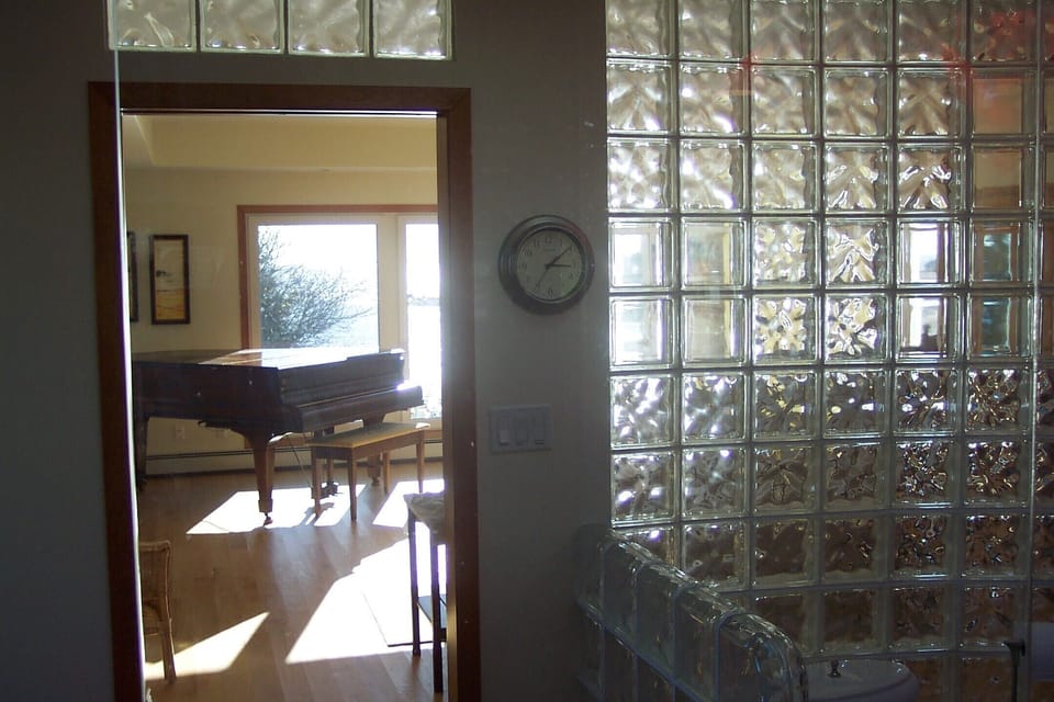 from Master Bath to Master Bedroom
