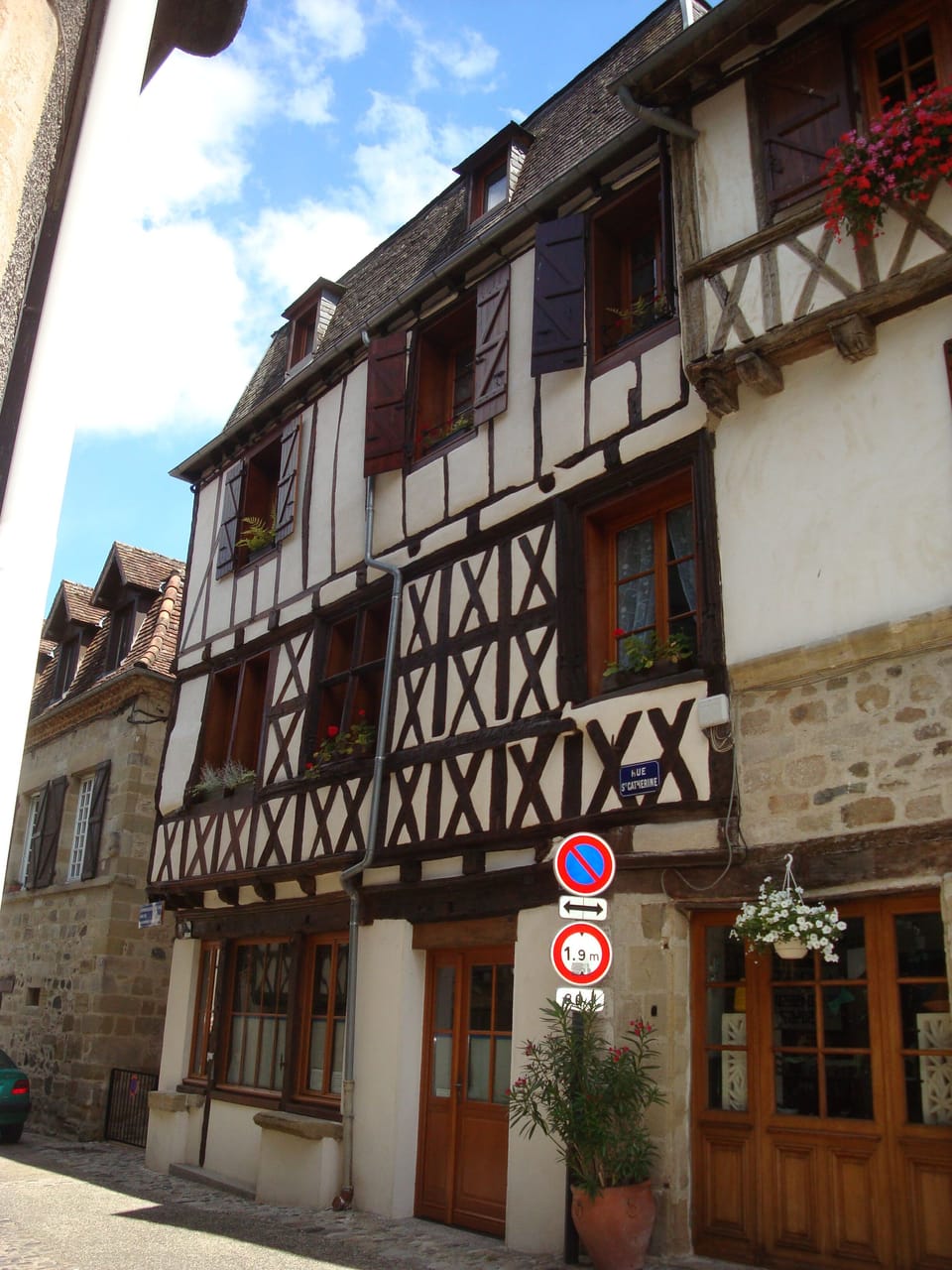 La Correze apartment 2nd floor with the shutters
