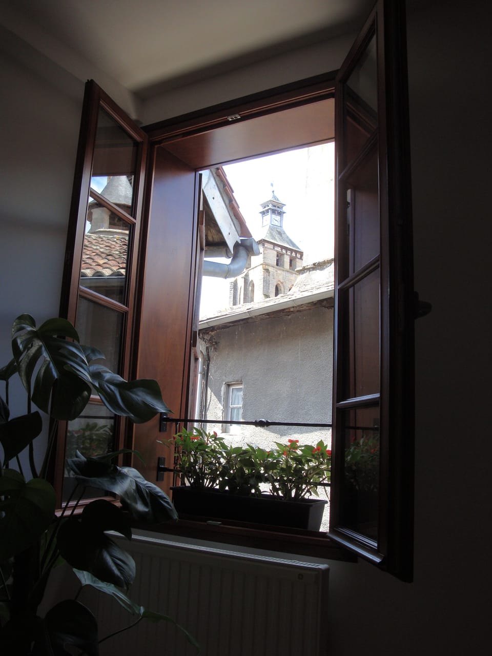 view out of living room