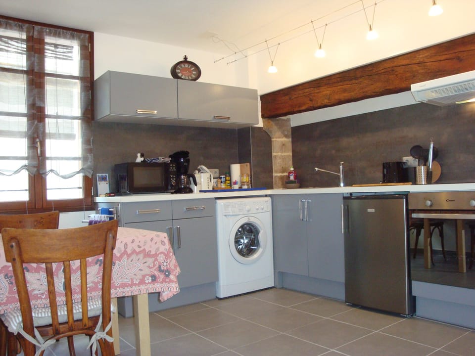 fully equipped modern kitchen