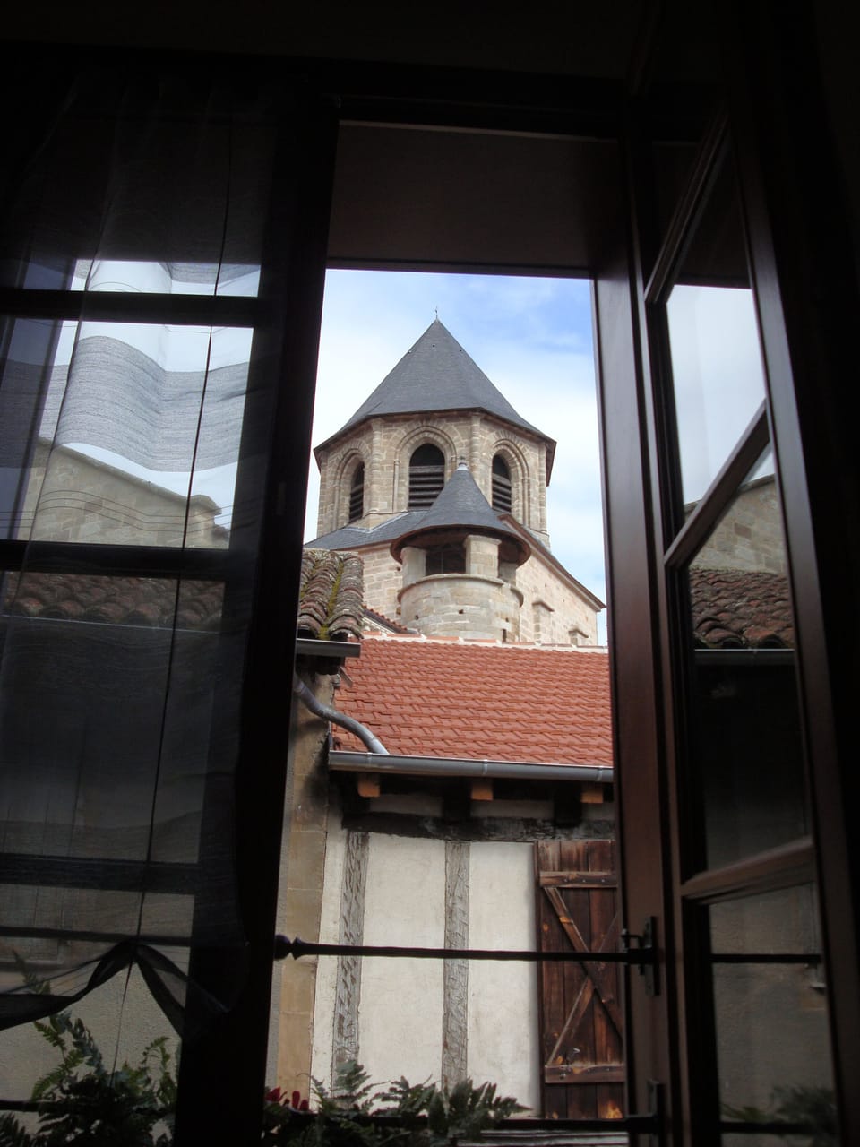 view from bedroom window