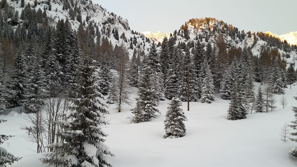 vista dal soggiorno e dalla camera matrimoniale