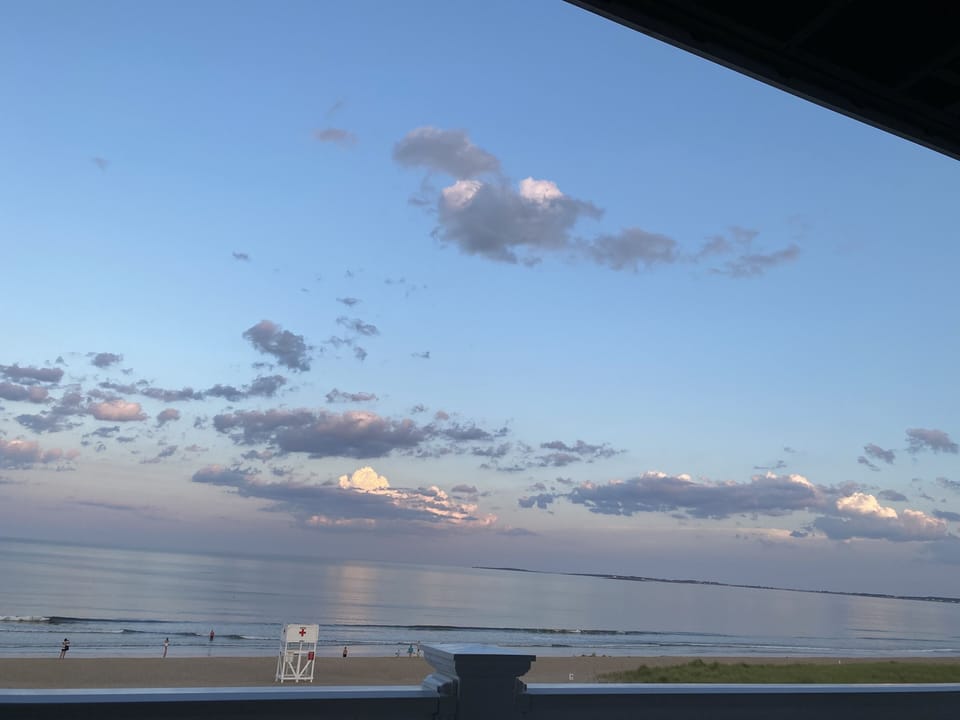 View from the balcony