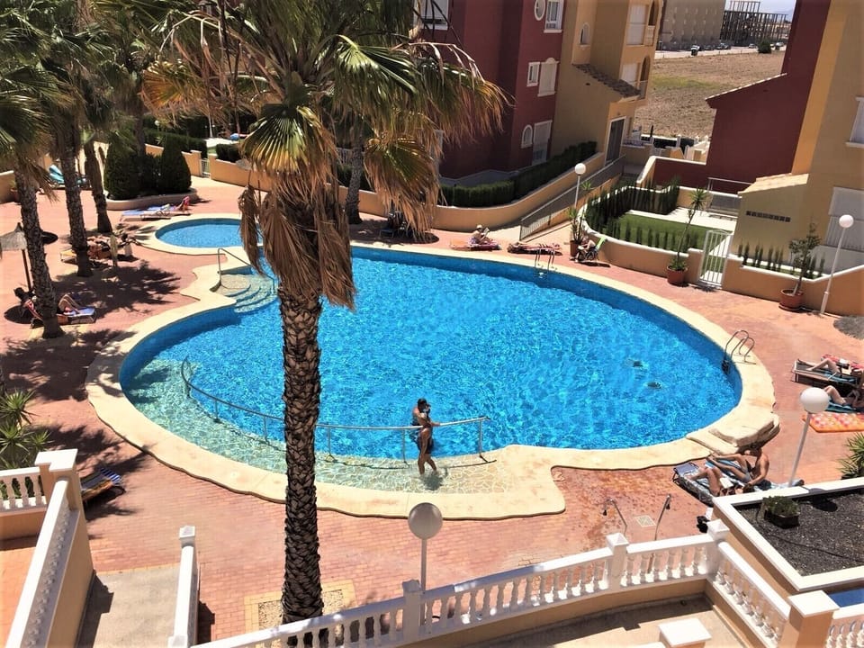 View from our balcony.