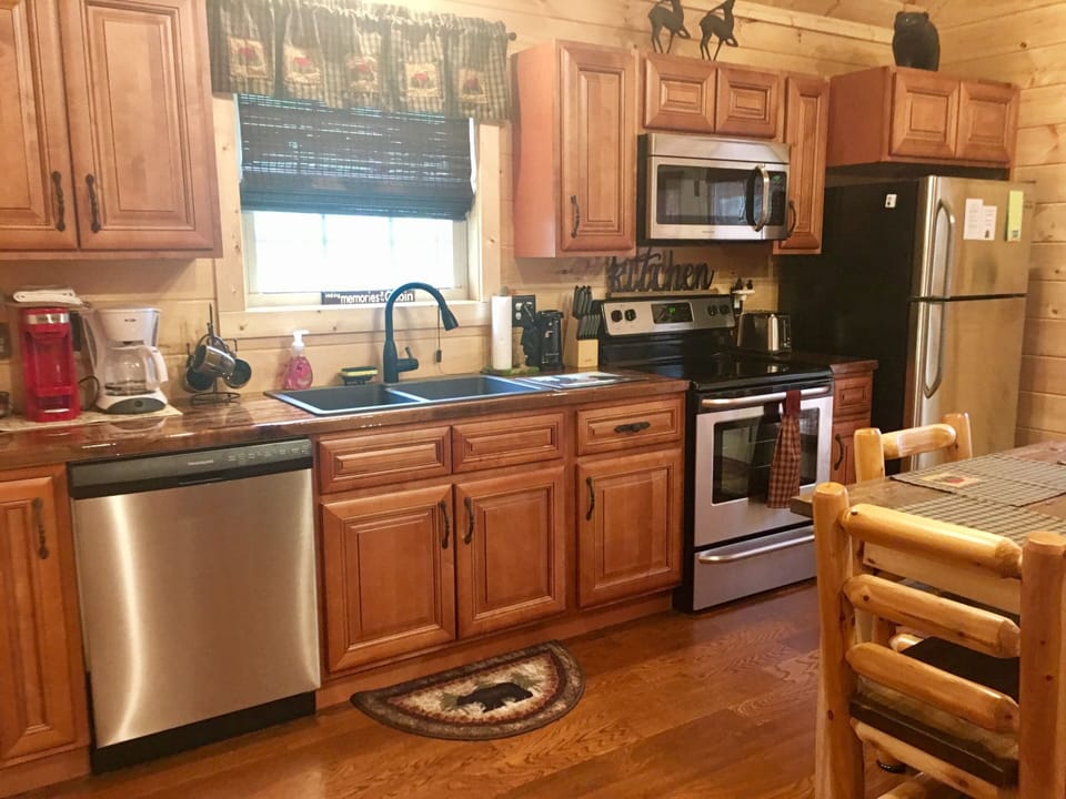 Stainless Steel Appliances Kitchen has all your cooking supplies