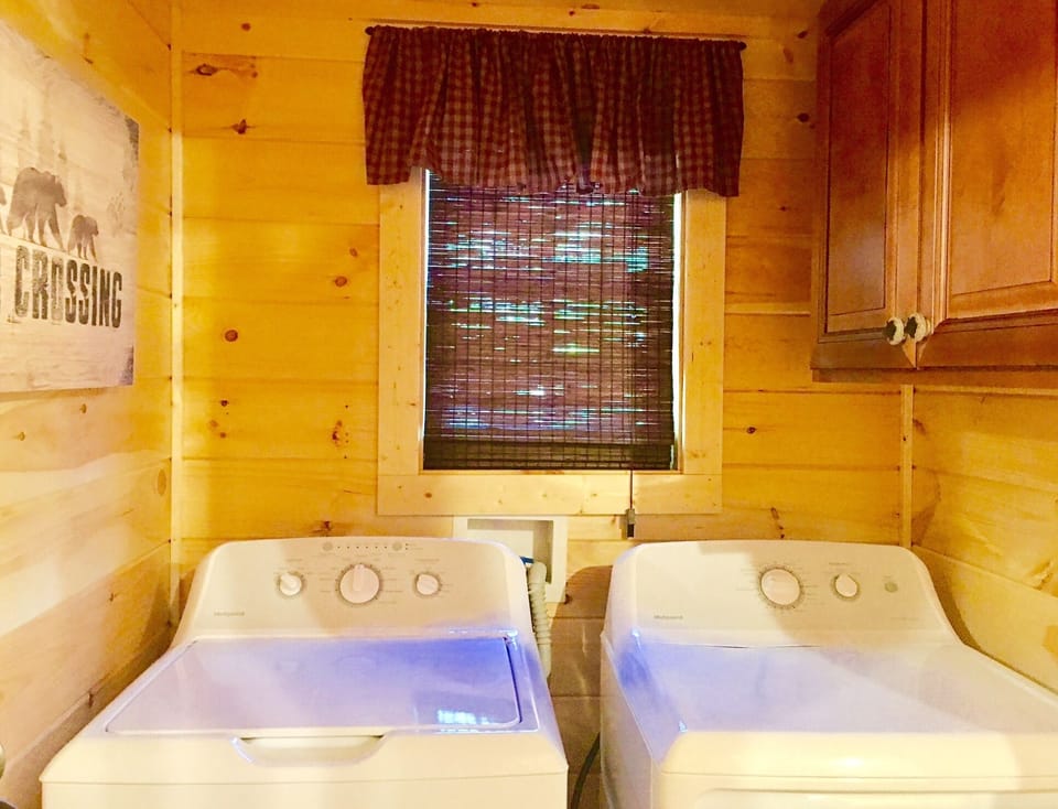 Washer and Dryer in case you want to get your vacation laundry done