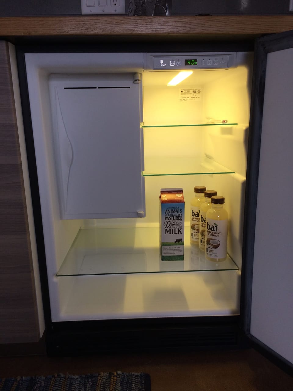 U-Line brand compact refrigerator