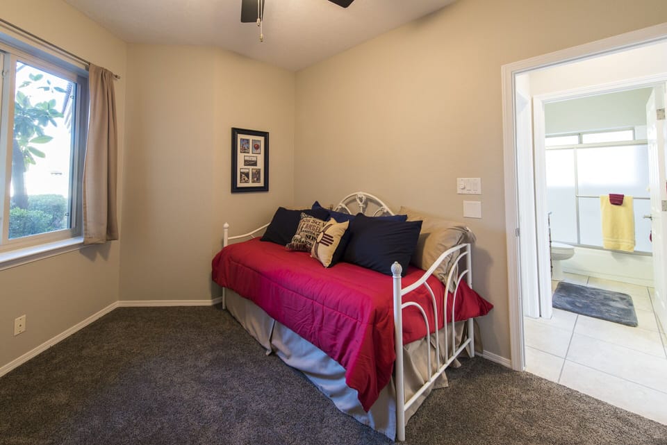 The New Mexico Room. Daybed with a trundle underneath.