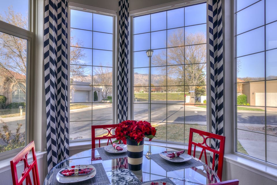 Drink your morning coffee and stare at this view.  Can it be beat?