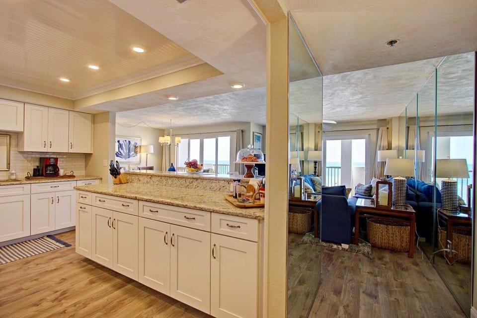 Kitchen/living room view
