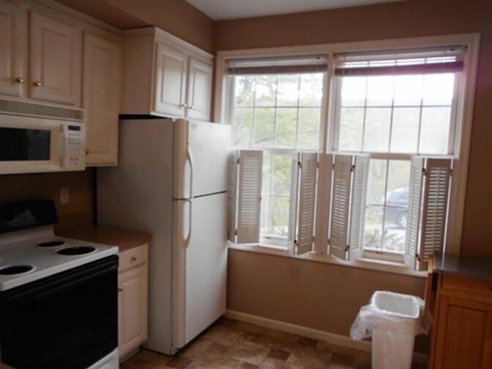 Modern Kitchen with Tile Floors. 