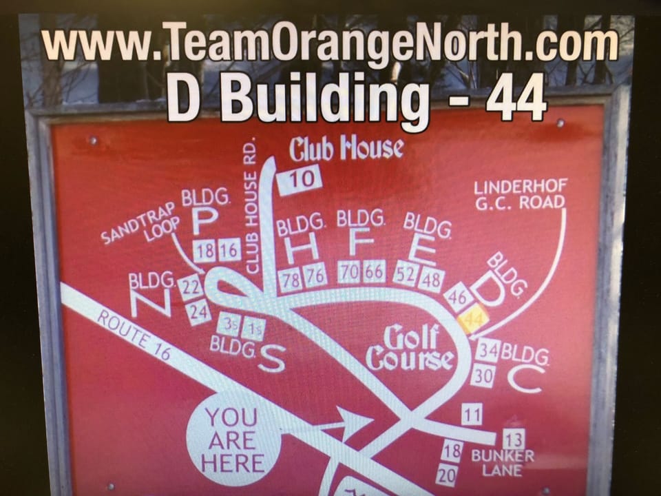 Map of the condo development