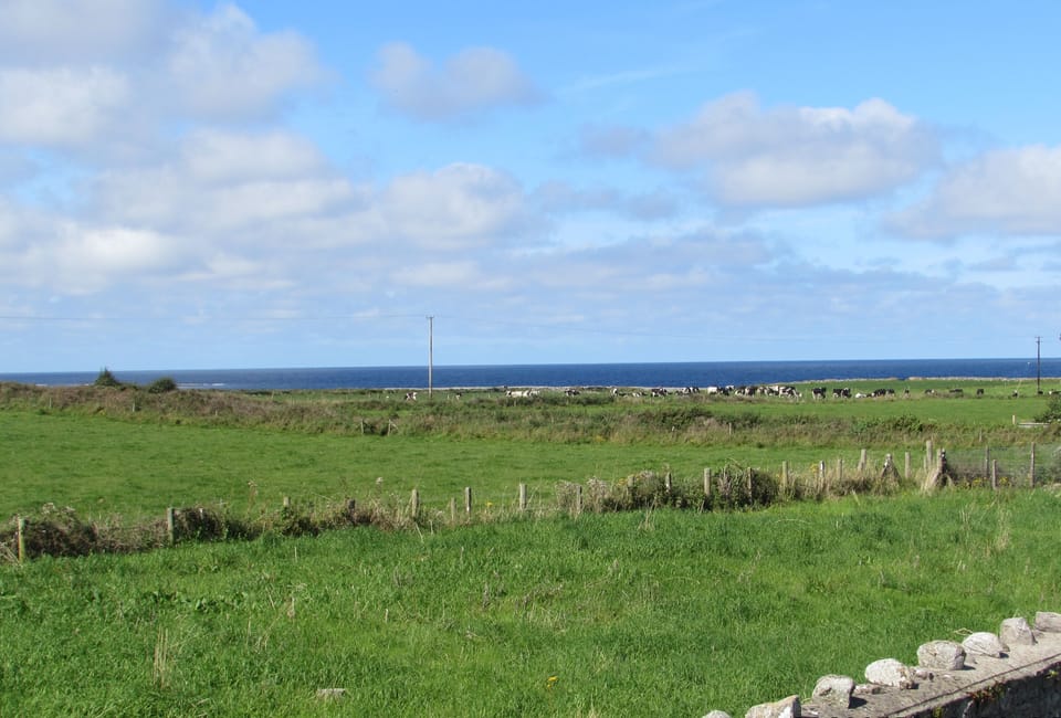 You can smell the sea from here...