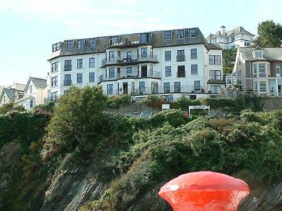 Front elevation of main building