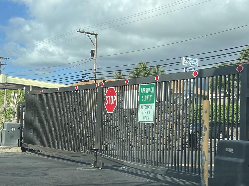 gated entry