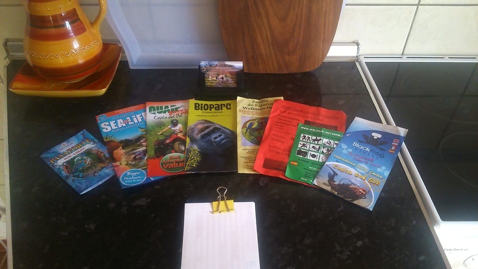 We will provide all details of local attractions ect if you require them