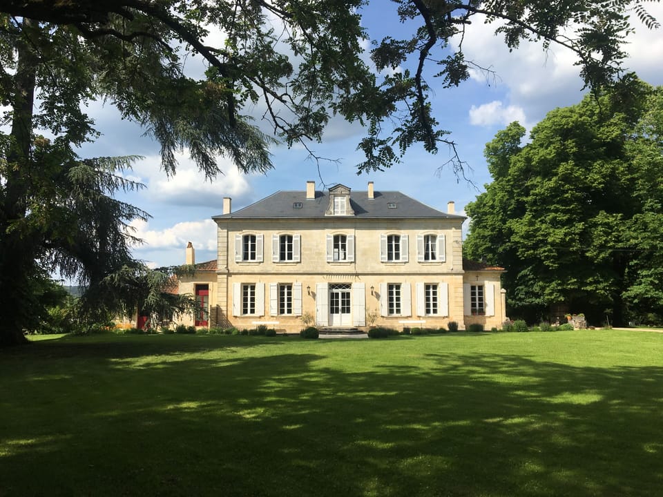 4 bedroom accommodation in the self-contained west wing of Villa Magnieu