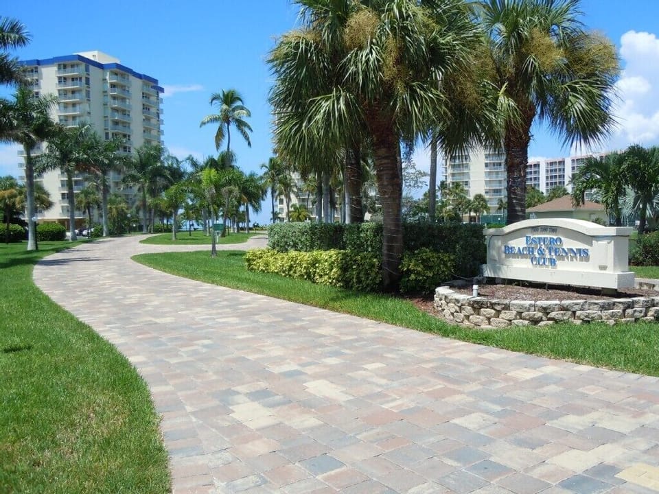 Entrance to our condo complex