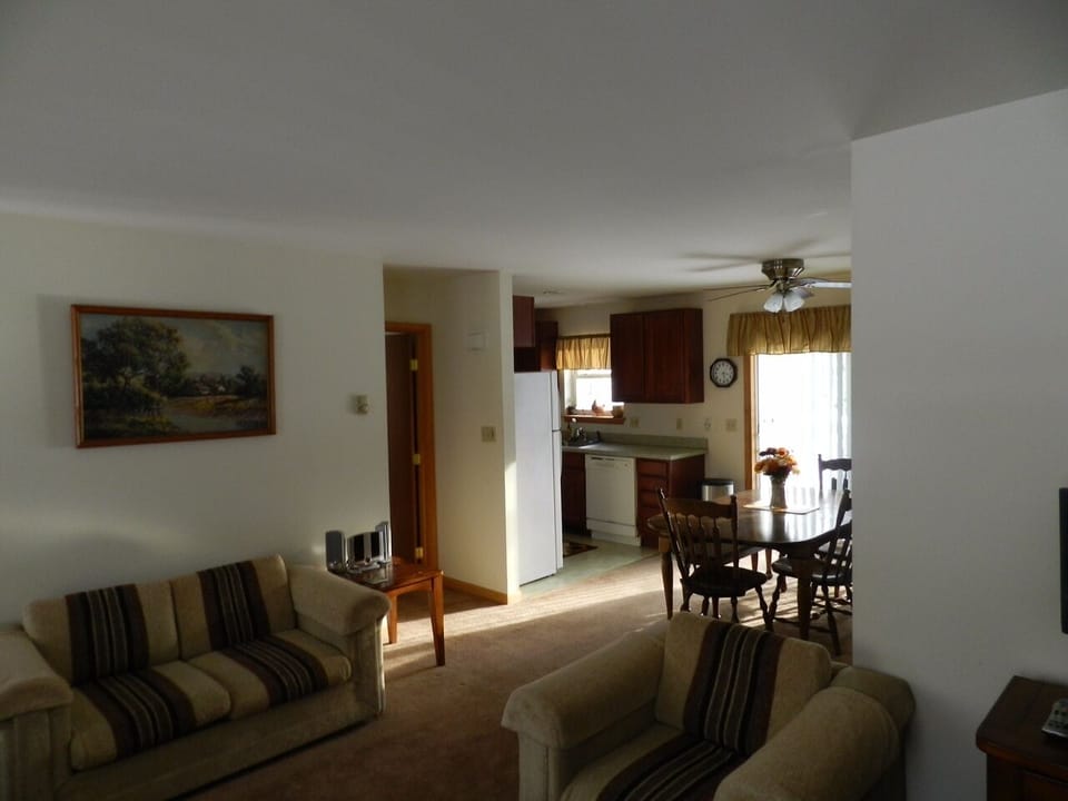 Dinning room, kitchen, living area