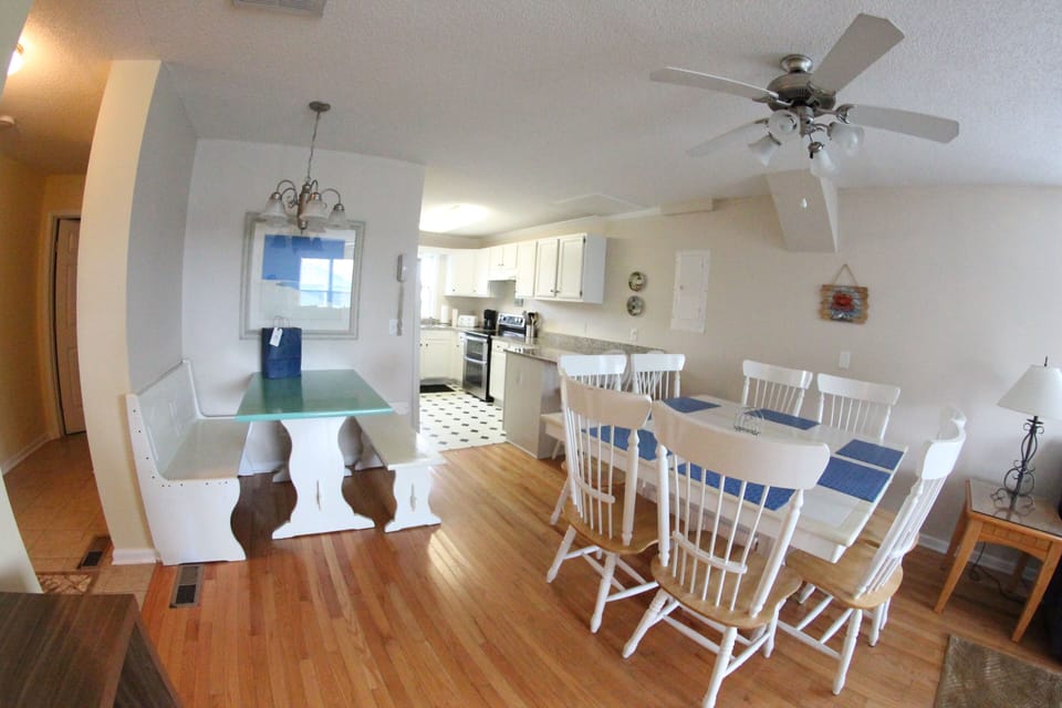 Plenty of dining seating