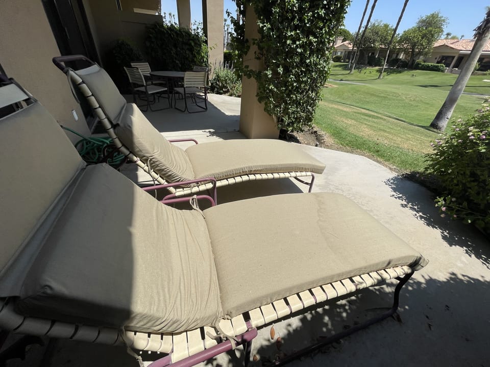 Loungers on the fairway