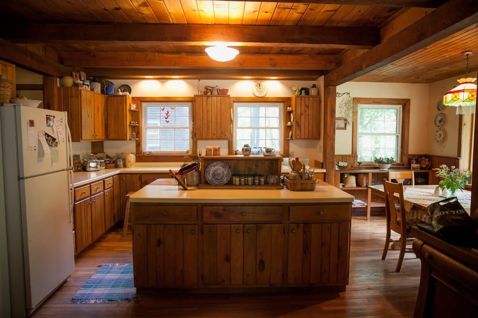 Kitchen view from living room