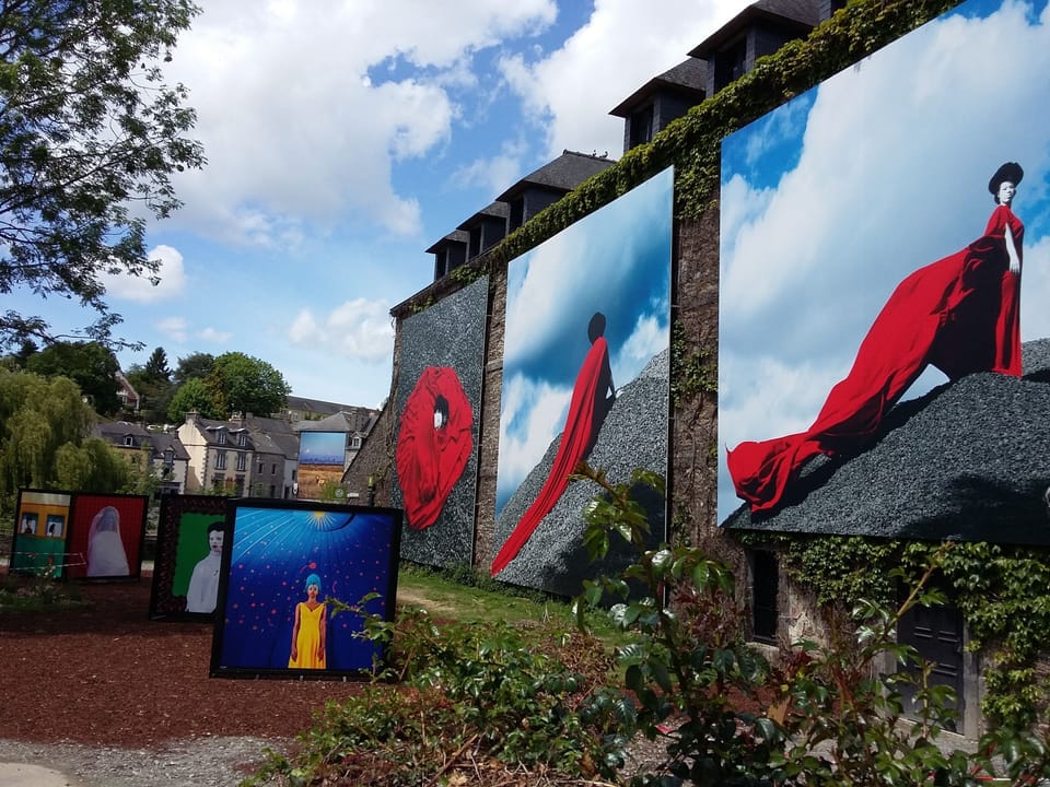 Fabulous annual photo exhibition at nearby La Gacilly