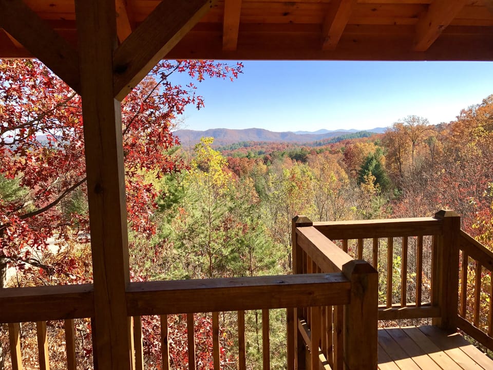 Post-peak fall color