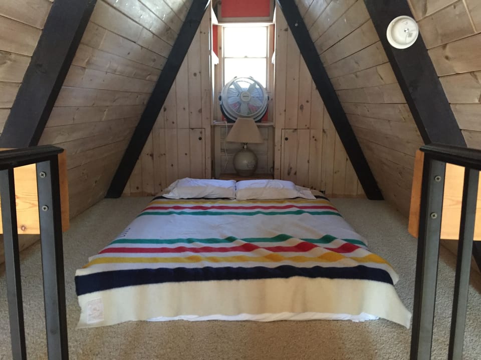 into the loft and queen mattress