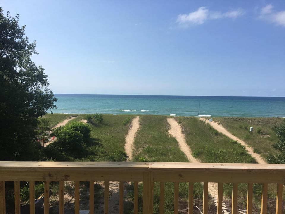 View of lake from third floor deck