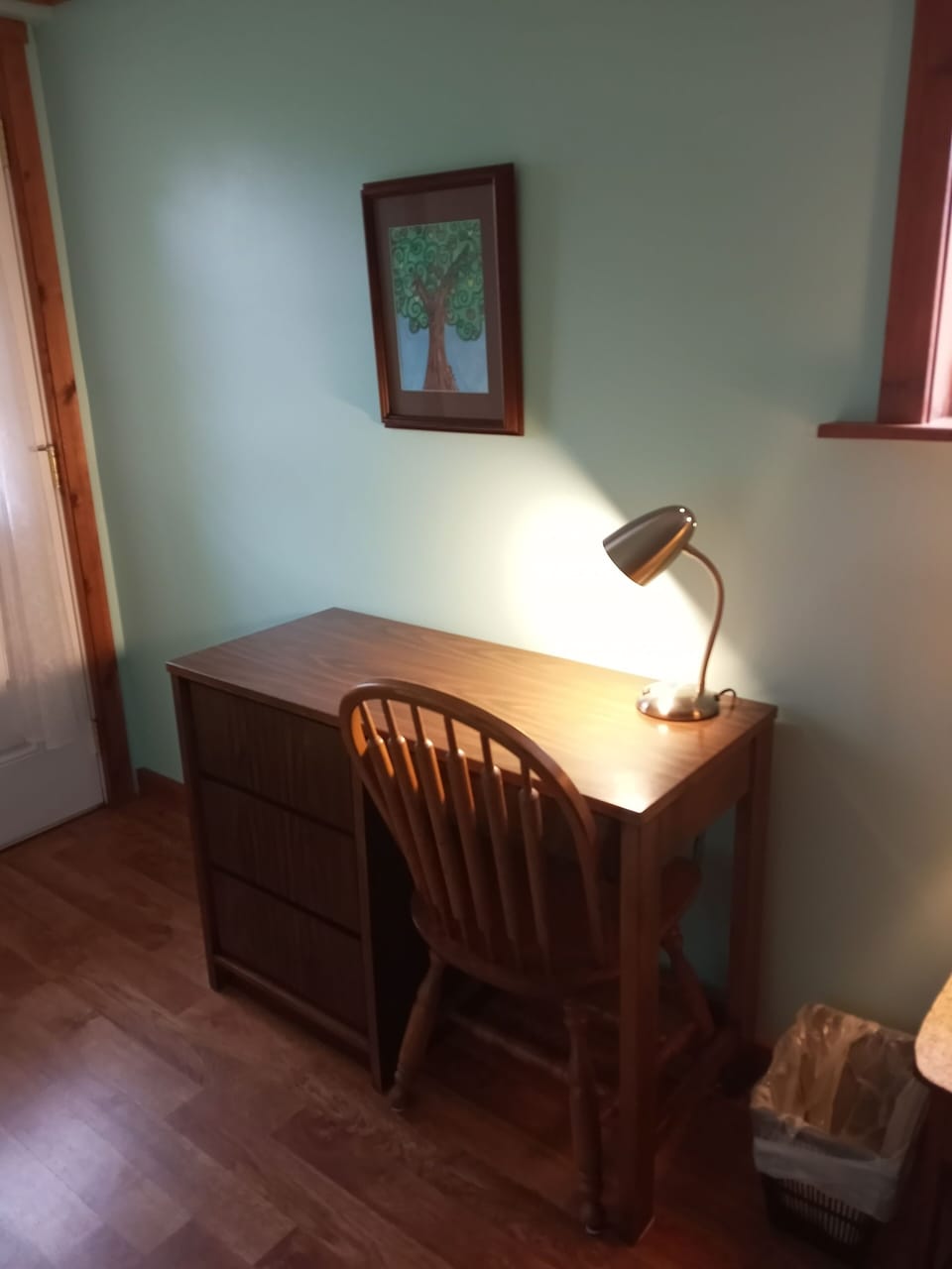 Work space desk and chair