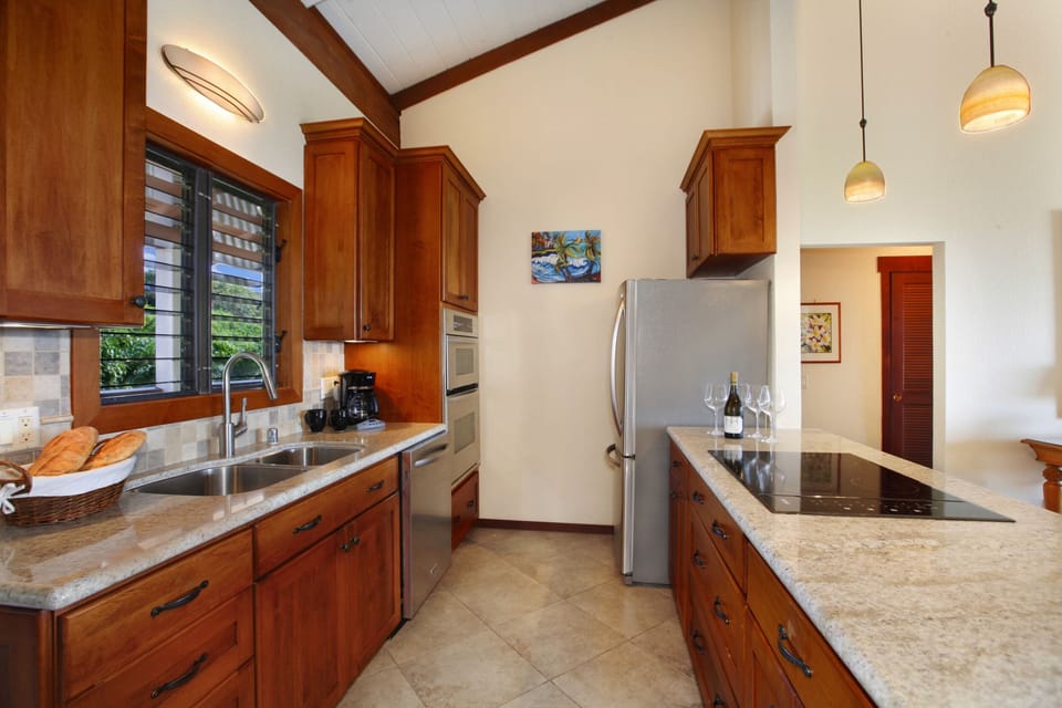 Kitchen stocked with everything you need