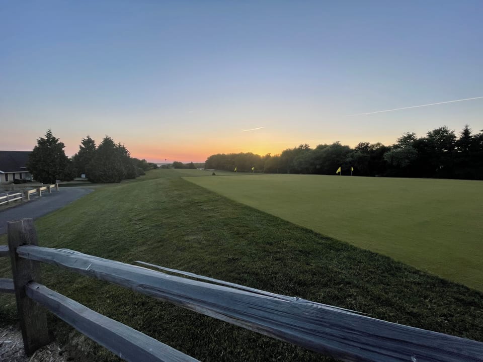Jamestown Golf Course about a mile away 