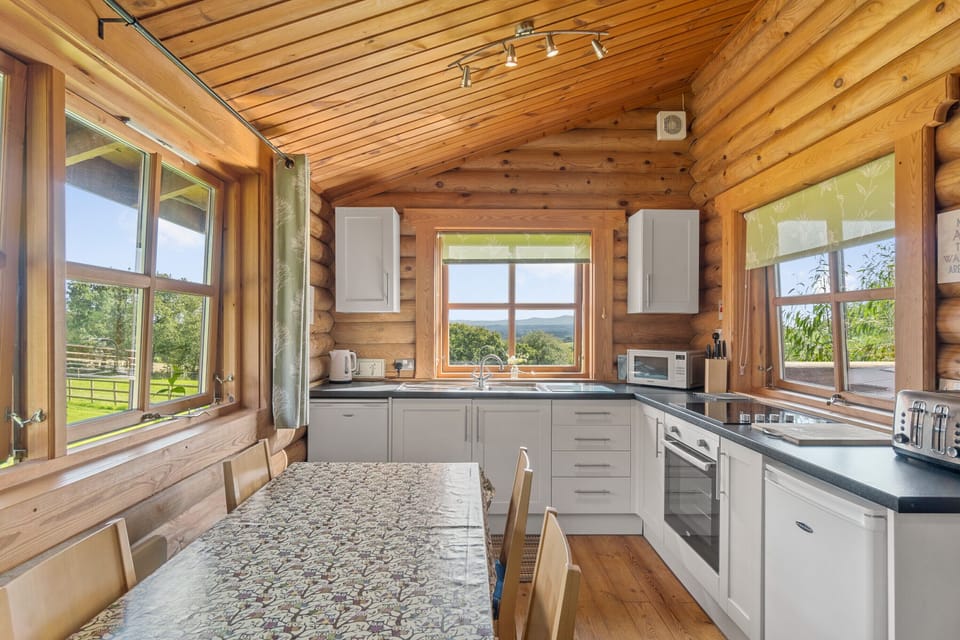 kitchen with newly installed dishwasher