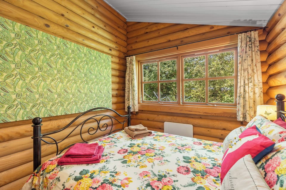 main bedroom with king-size bed