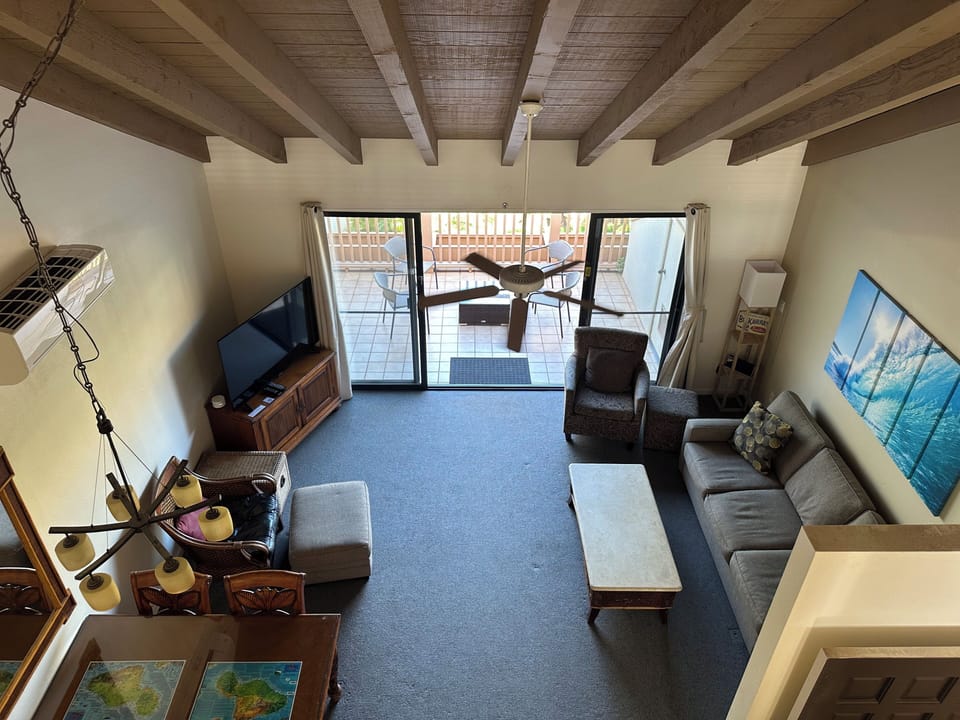 View from upper bedroom 