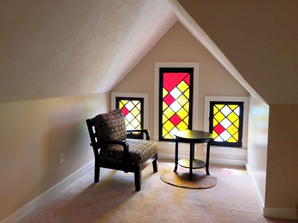 Enjoy the beautiful penthouse seating area and watch the sunset