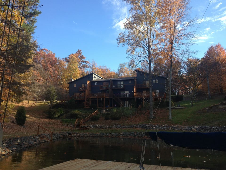 Shangri La in the Autumn. Our unit is on far left