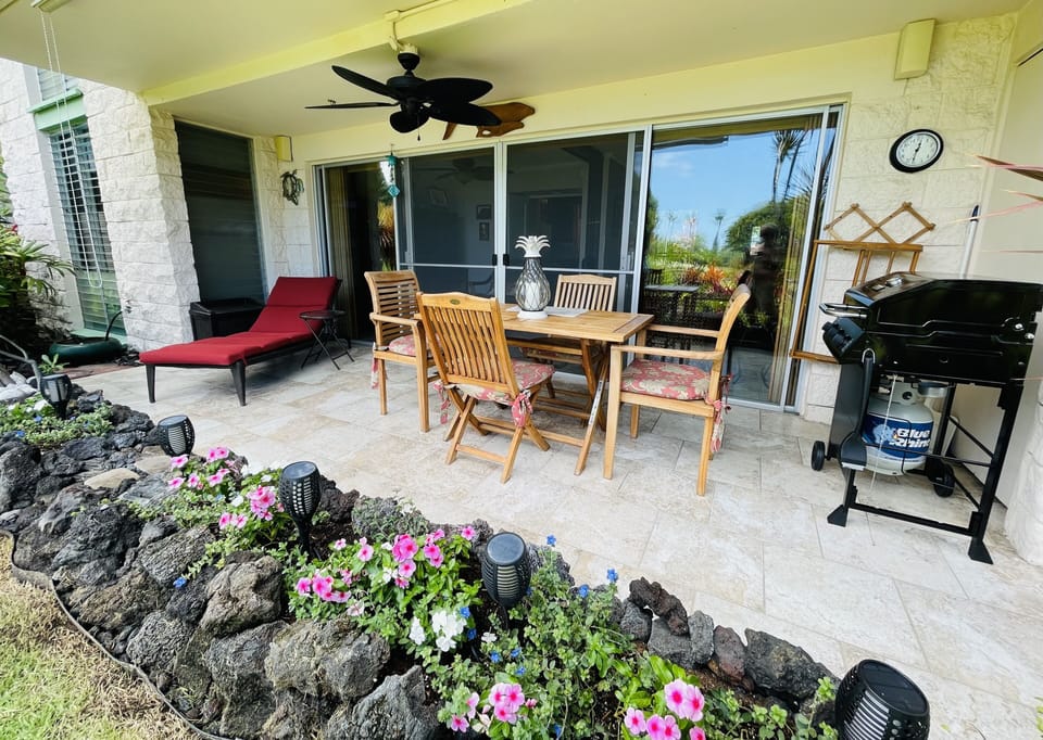 Grill on our Private Lanai.
