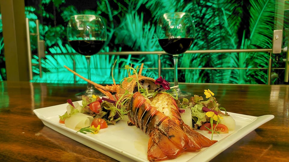 Relish private chef gourmet dining with fresh Costa Rican ingredients