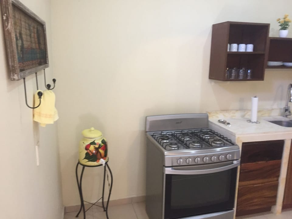 Part of Kitchen. 6 burner stove