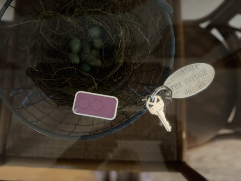 Upon arrival you will receive an old school key and gate fob.