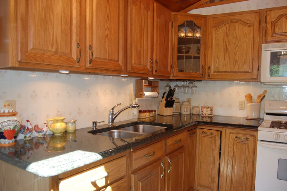 Nicely appointed kitchen
