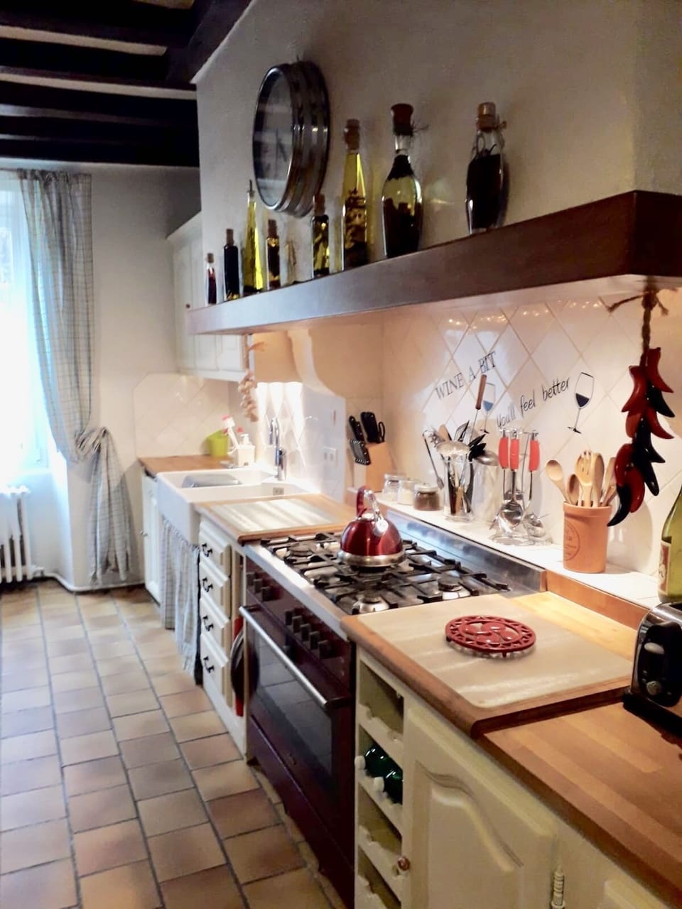 The kitchen