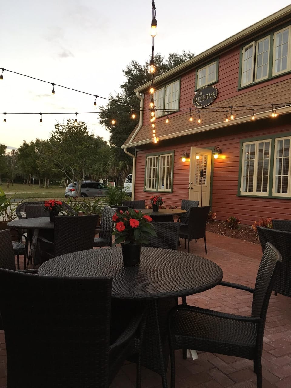 Beautiful outdoor courtyard