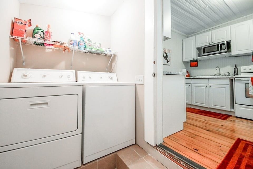 Full size washer and dryer. 