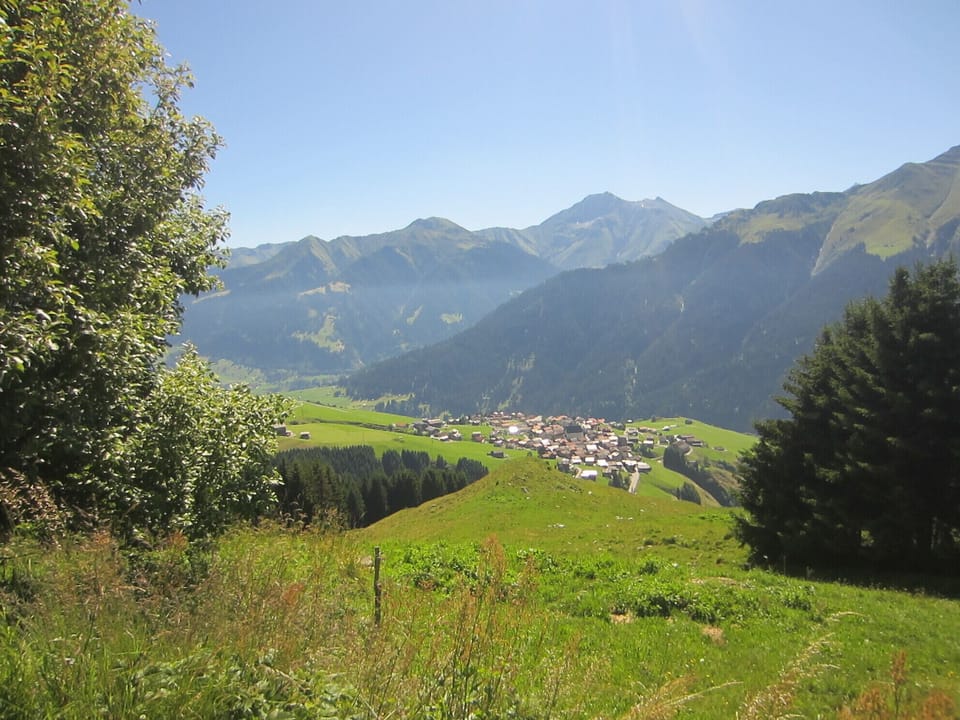 Lumbrein von noch weiter oben