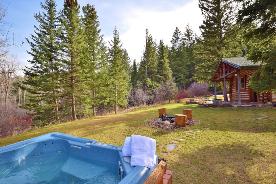 Spectacular views with creek running along the side