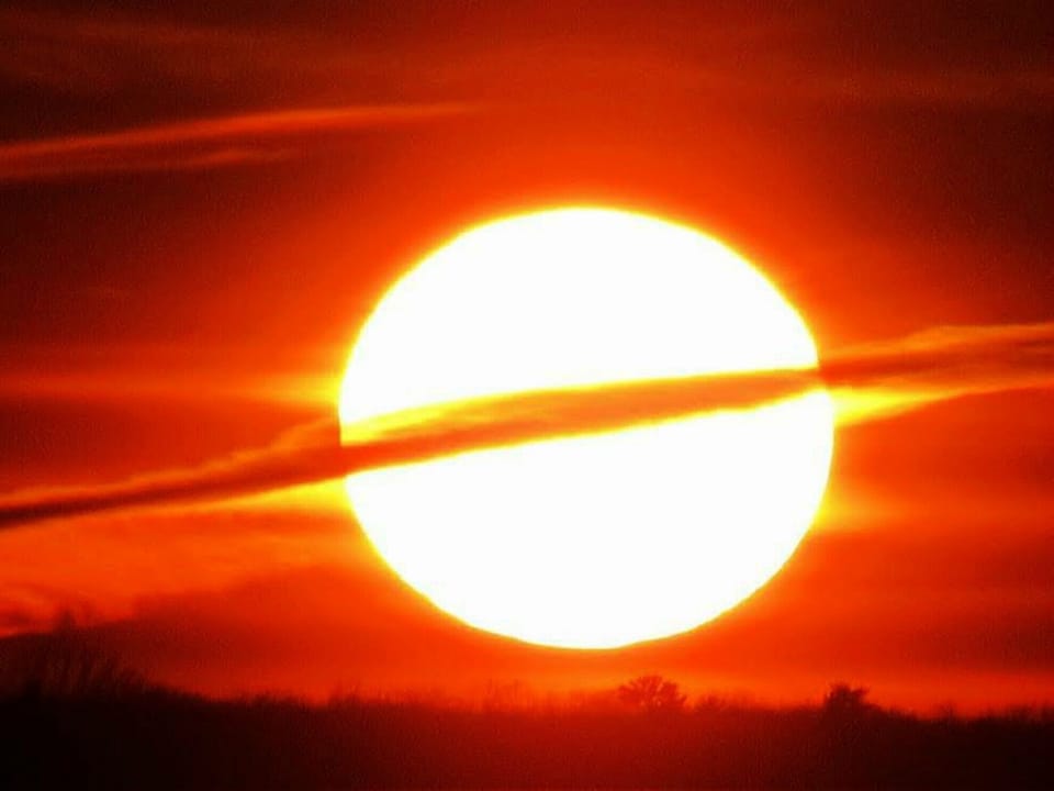 Taken from our property with a $100 camera!